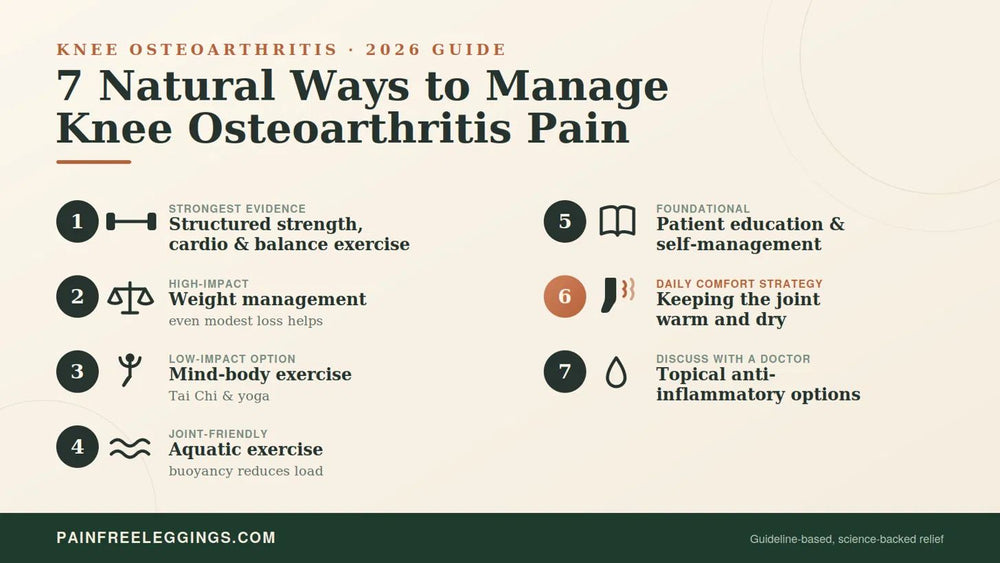 7 Natural Ways to Manage Knee Osteoarthritis Pain in 202