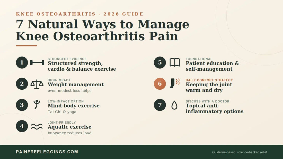 7 Natural Ways to Manage Knee Osteoarthritis Pain in 202